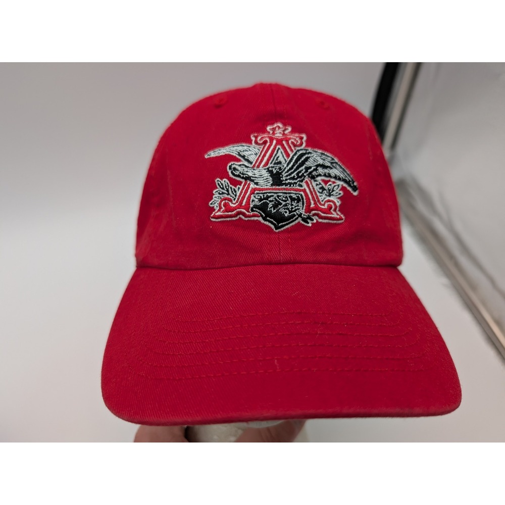 47 Brand Budweiser Hat Mens Large Red Eagle Logo Franchise Fitted Cap Embroidery